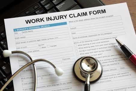 work injury claim form
